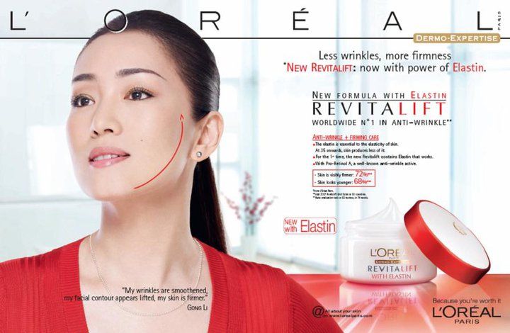 Gong Li · L'Oréal